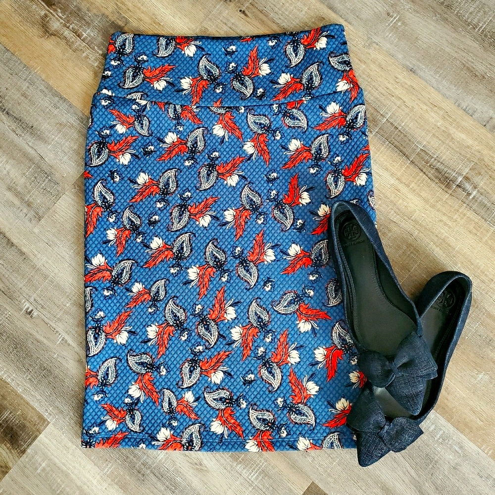 NWOT Beautiful LuLaRoe Cassie skirt